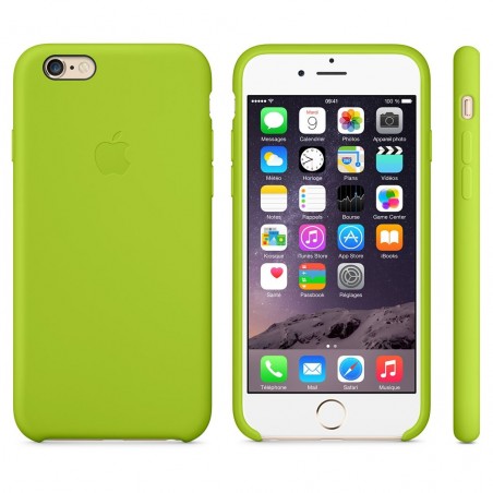 Coque Silicone iPhone 6 Plus et 6S Plus - Vert
