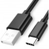 Câble USB Original de Chargement Rapide Type C EP-DW700CBE Samsung - Noir (1.50 M)