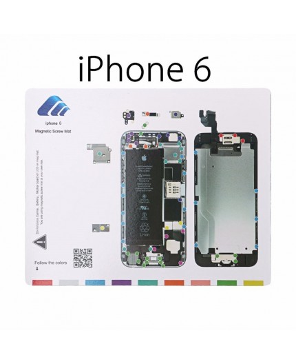 Tapis Magnétique/PatronDe  Démontage iPhone 6