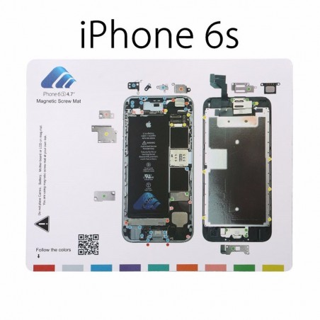Tapis Magnétique et Patron de Démontage iPhone 6S