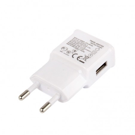 Chargeur Secteur USB - Blanc