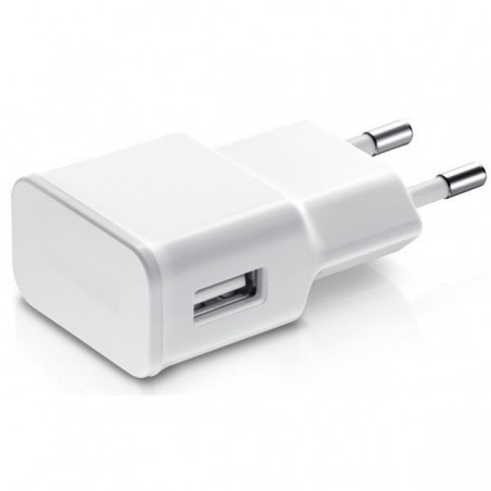 Chargeur Secteur USB - Blanc