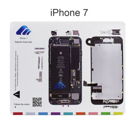 Tapis Magnétique/Patron De Démontage iPhone 7