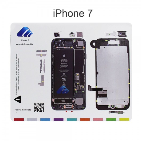 Tapis Magnétique/Patron De Démontage iPhone 7