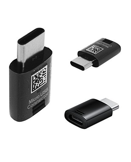 Adaptateur Micro USB vers Type C Original EE-GN930BB Samsung - Noir