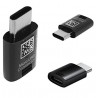 Adaptateur Micro USB vers Type C Original EE-GN930BB Samsung - Noir