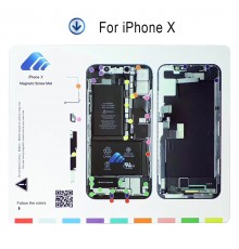 Tapis Magnétique et Patron De Démontage iPhone X