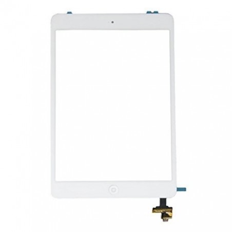 Vitre Tactile Assemblée Ipad Mini et Mini 2 Qualité Originale - Blanc