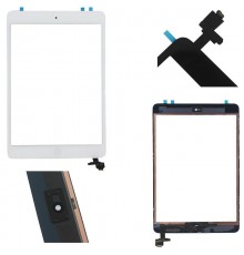 Vitre Tactile Assemblée Ipad Mini et Mini 2 Qualité Originale - Blanc