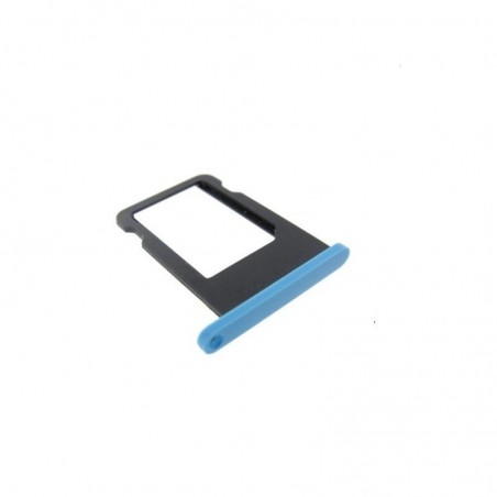 TIROIR SIM IPHONE 5C BLEU CIEL