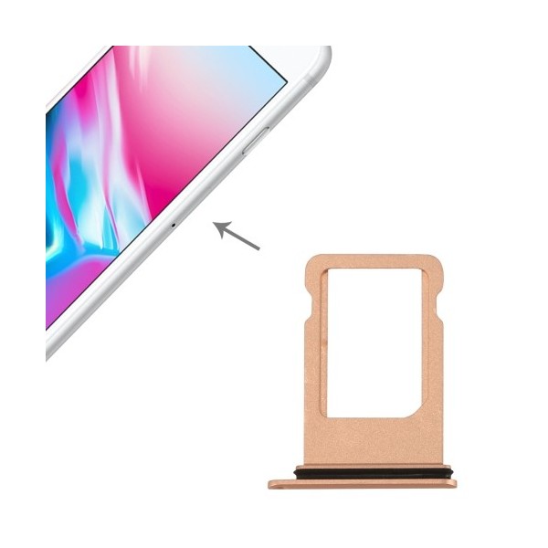Tiroir Sim iPhone 8 - OR
