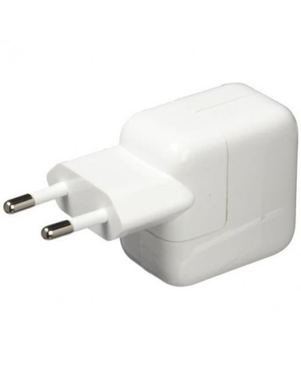 Bloc Chargeur Secteur USB pour iPhone et Ipad - 12W Blanc