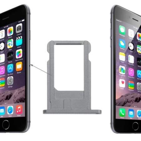 Tiroir Sim iPhone 6 Avec Extracteur - Gris Sidéral