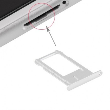 Tiroir Sim iPhone 6 Plus - Argent