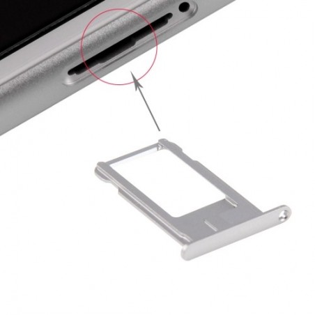 Tiroir Sim iPhone 6 Plus - Gris Sidéral