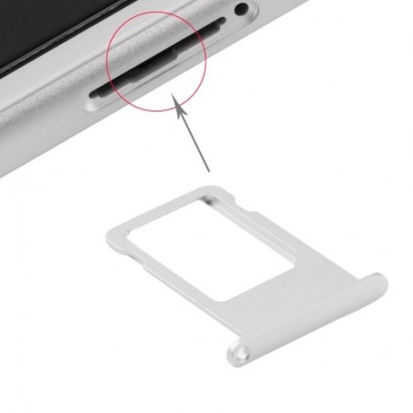 Tiroir Sim iPhone 6S Plus - Argent