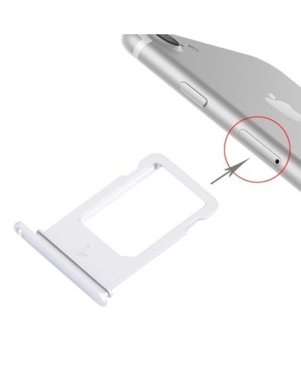 Tiroir Sim iPhone 7 - Argent