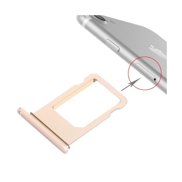 Tiroir Sim iPhone 7 - OR