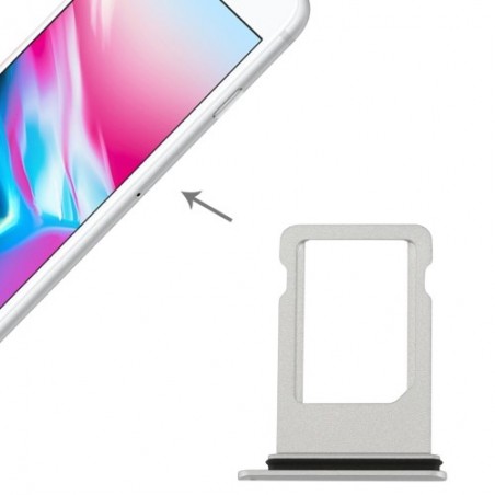 Tiroir Sim iPhone 8,SE (2020) et SE (2022) - Argent