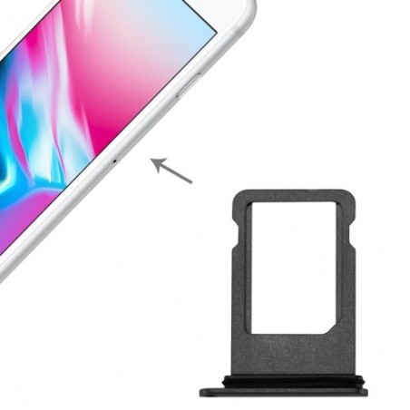 Tiroir Sim iPhone 8, SE (2020) et SE (2022) - Noir