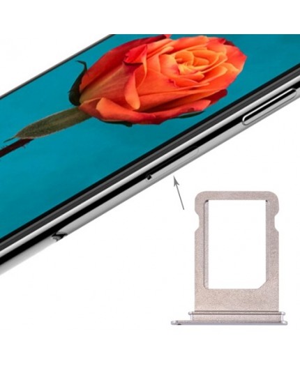 Tiroir Sim iPhone X - Argent
