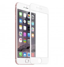 Film de Protection en Verre Trempé pour iPhone 6 Plus et 6S Plus - Blanc
