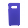Coque Silicone Gomme Intérieur Façon Velours Samsung Galaxy S10e (G970F) - Violet Ultra