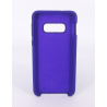 Coque Silicone Gomme Intérieur Façon Velours Samsung Galaxy S10e (G970F) - Violet Ultra