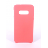 Coque Silicone Gomme Intérieur Façon Velours Samsung Galaxy S10e (G970F) - Rose Saumon
