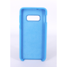 Coque Silicone Gomme Intérieur Façon Velours Samsung Galaxy S10e (G970F) - Bleu Ciel