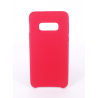 Coque Silicone Gomme Intérieur Façon Velours Samsung Galaxy S10e (G970F) - Framboise