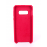 Coque Silicone Gomme Intérieur Façon Velours Samsung Galaxy S10e (G970F) - Framboise