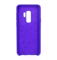 Coque Silicone Gomme Intérieur Façon Velours Samsung Galaxy S9 Plus (G965F) - Violet Ultra