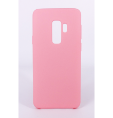 Coque Silicone Gomme Intérieur Façon Velours Samsung Galaxy S9 Plus (G965F) - Rose Clair