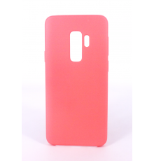 Coque Silicone Gomme Intérieur Façon Velours Samsung Galaxy S9 (G960F) - Rose Saumon