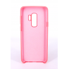 Coque Silicone Gomme Intérieur Façon Velours Samsung Galaxy S9 (G960F) - Rose Saumon