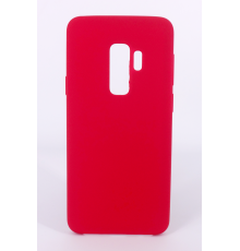 Coque Silicone Gomme Intérieur Façon Velours Samsung Galaxy S9 (G960F) - Framboise