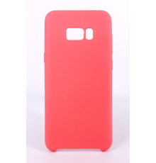 Coque Silicone Gomme Intérieur Façon Velours Samsung Galaxy S8 (G950F) - Rose Saumon
