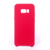 Coque Silicone Gomme Intérieur Façon Velours Samsung Galaxy S8 (G950F) - Framboise