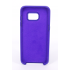 Coque Silicone Gomme Intérieur Façon Velours Samsung Galaxy S7 Edge (G935F) - Violet Ultra