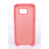 Coque Silicone Gomme Intérieur Façon Velours Samsung Galaxy S7 Edge (G935F) - Rose Saumon