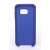 Coque Silicone Gomme Intérieur Façon Velours Samsung Galaxy S7 (G930F) - Bleu  Nuit