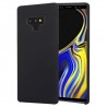 Coque Silicone Gomme intérieur façon velours Samsung Galaxy Note 9 (N960F) - Noir
