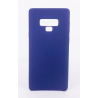 Coque Silicone Gomme intérieur façon velours Samsung Galaxy Note 9 (N960F) - Bleu  Nuit
