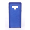 Coque Silicone Gomme intérieur façon velours Samsung Galaxy Note 9 (N960F) - Bleu  Nuit