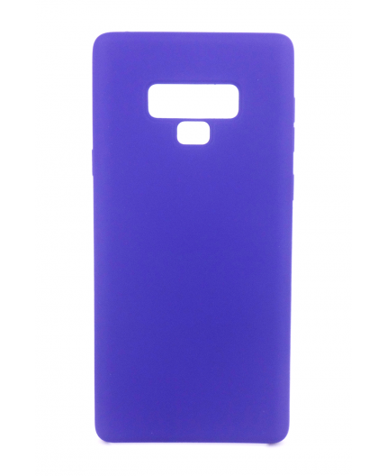 Coque Silicone Gomme intérieur façon velours Samsung  Galaxy Note 9 (N960F) - Violet Ultra