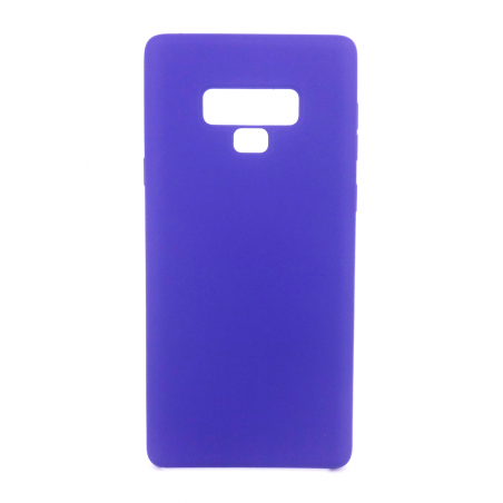 Coque Silicone Gomme intérieur façon velours Samsung  Galaxy Note 9 (N960F) - Violet Ultra