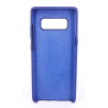 Coque Silicone Gomme Intérieur Façon Velours Samsung Galaxy Note 8 (N950F) - Bleu  Nuit