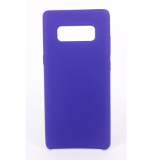 Coque Silicone Gomme Intérieur Façon Velours Samsung Galaxy Note 8 (N950F) - Violet Ultra