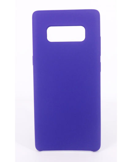 Coque Silicone Gomme Intérieur Façon Velours Samsung Galaxy Note 8 (N950F) - Violet Ultra